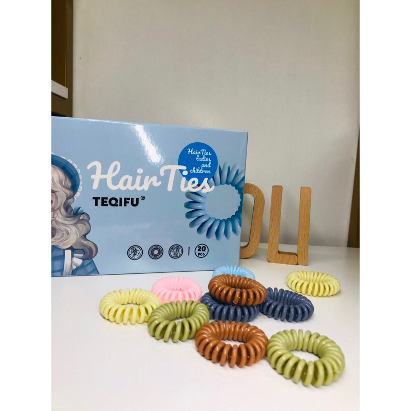 Cột tóc hàng Mỹ 🇺🇸 dẻo dai làm từ hạt nhựa cao cấp