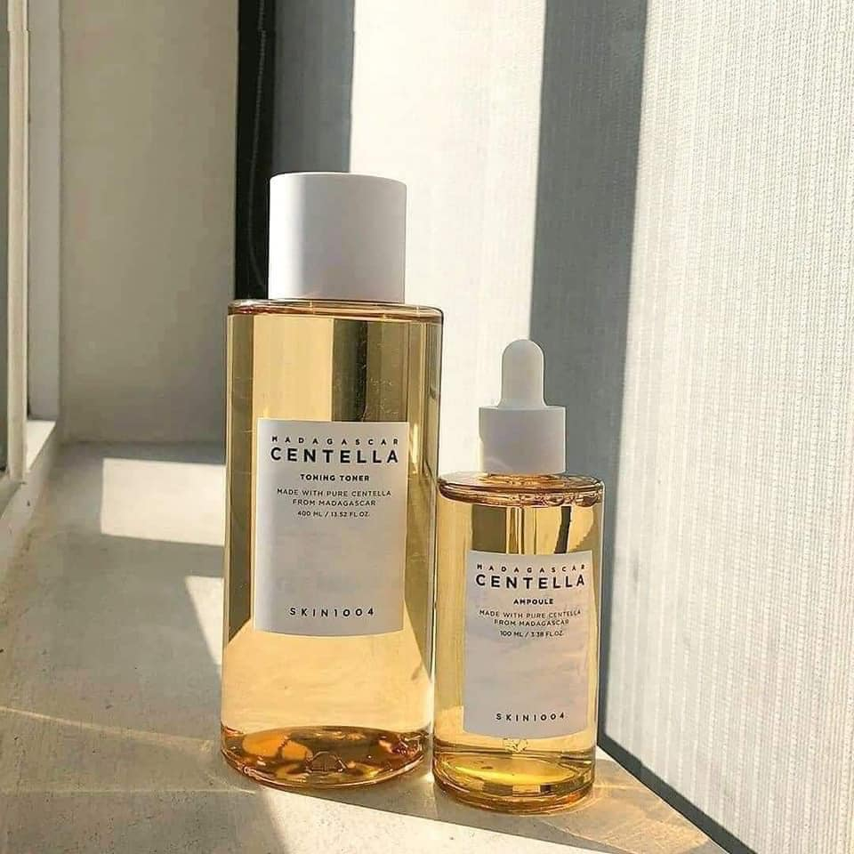 Nước hoa hồng rau má Madagascar Centella Asiatica Toning Toner Skin1004