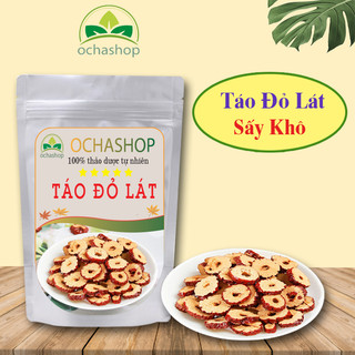 Táo đỏ cắt lát sấy khô 100gr pha trà, nấu chè dưỡng nhan