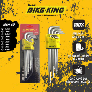 Bộ Thanh Lục Giác Cao Cấp  - Bao Gồm 9 Kích Cỡ Khác Nhau - Chất Liệu Thép Cao Cấp LG-01