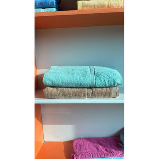 Combo 2 khăn tắm size 70x140cm chất liệu cotton