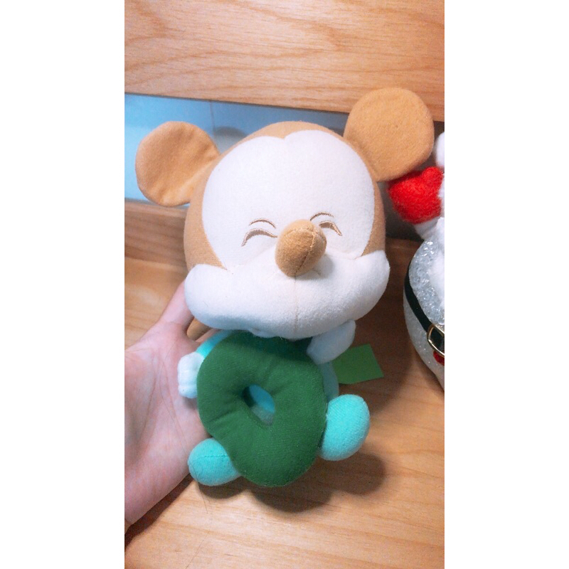 Gấu bông Mickey baby đầu to ôm chữ O💞💞💞