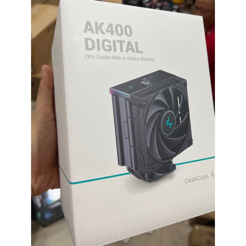 Tản nhiệt CPU Deepcool AK400 Digital Black | Hàng Nhập khẩu