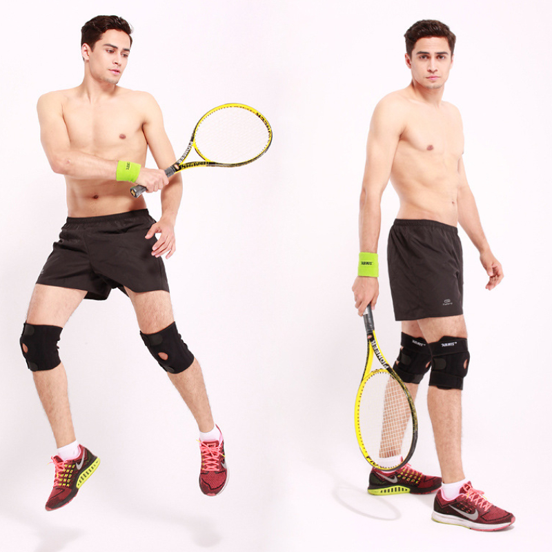 Bó gối thể thao có lò xo AOLIKES băng đầu gối khi chạy bộ,bóng đá thể thao leo núi