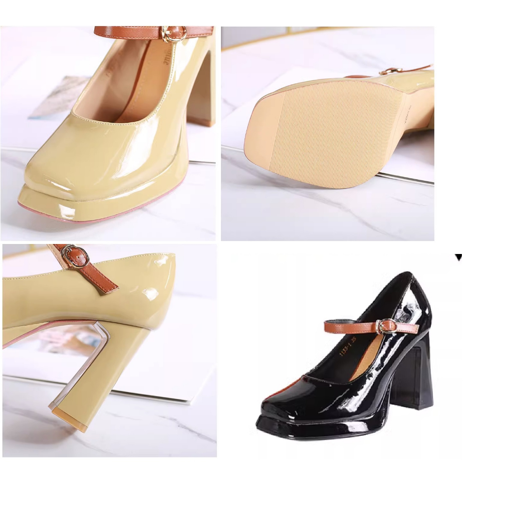 Giày Cao Gót Ulzzang Thời Trang Nữ Hàng Quảng Châu Mẫu Hot 2023