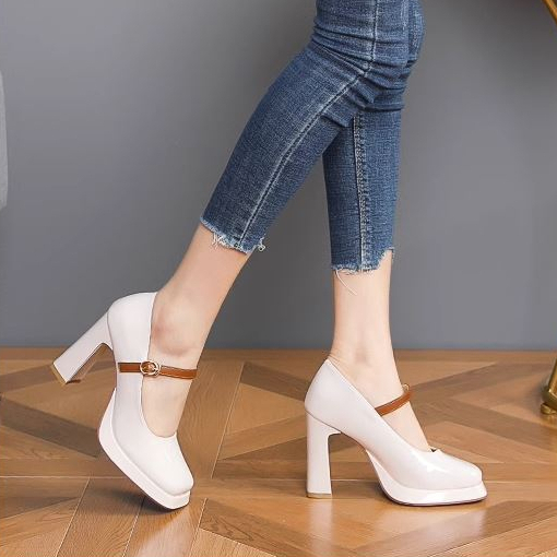 Giày Cao Gót Ulzzang Thời Trang Nữ Hàng Quảng Châu Mẫu Hot 2023