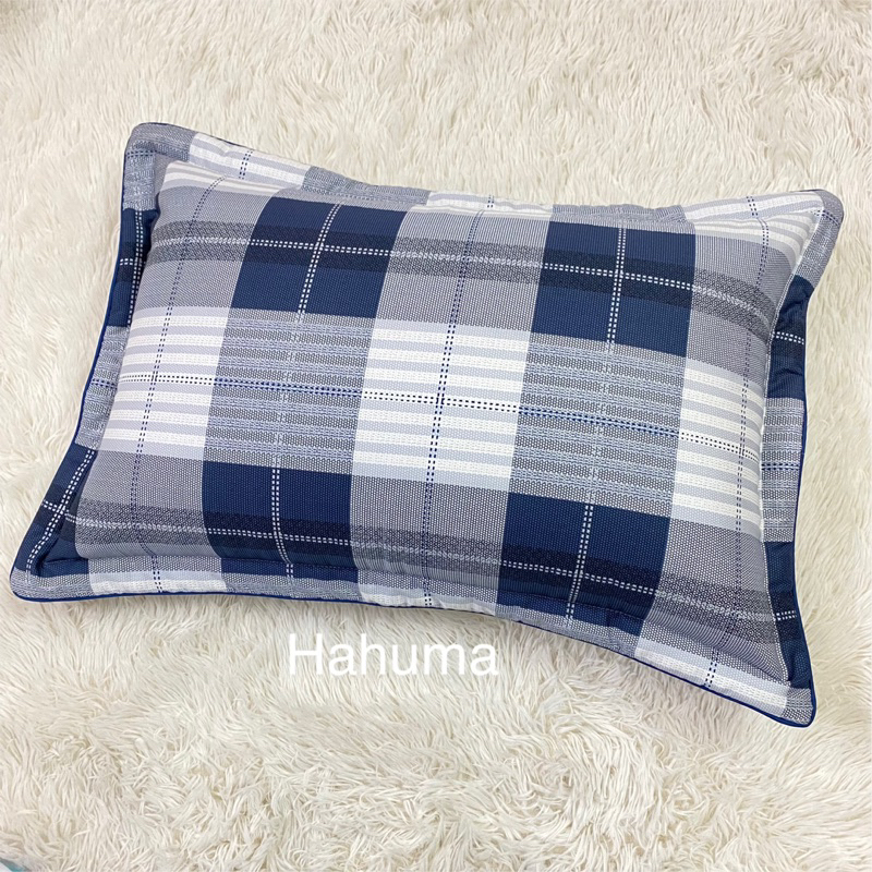 Vỏ gối nằm 45x65cm Vải Cotton Hàn Quốc mềm mịn mát, có lót bông, có dây khoá kéo