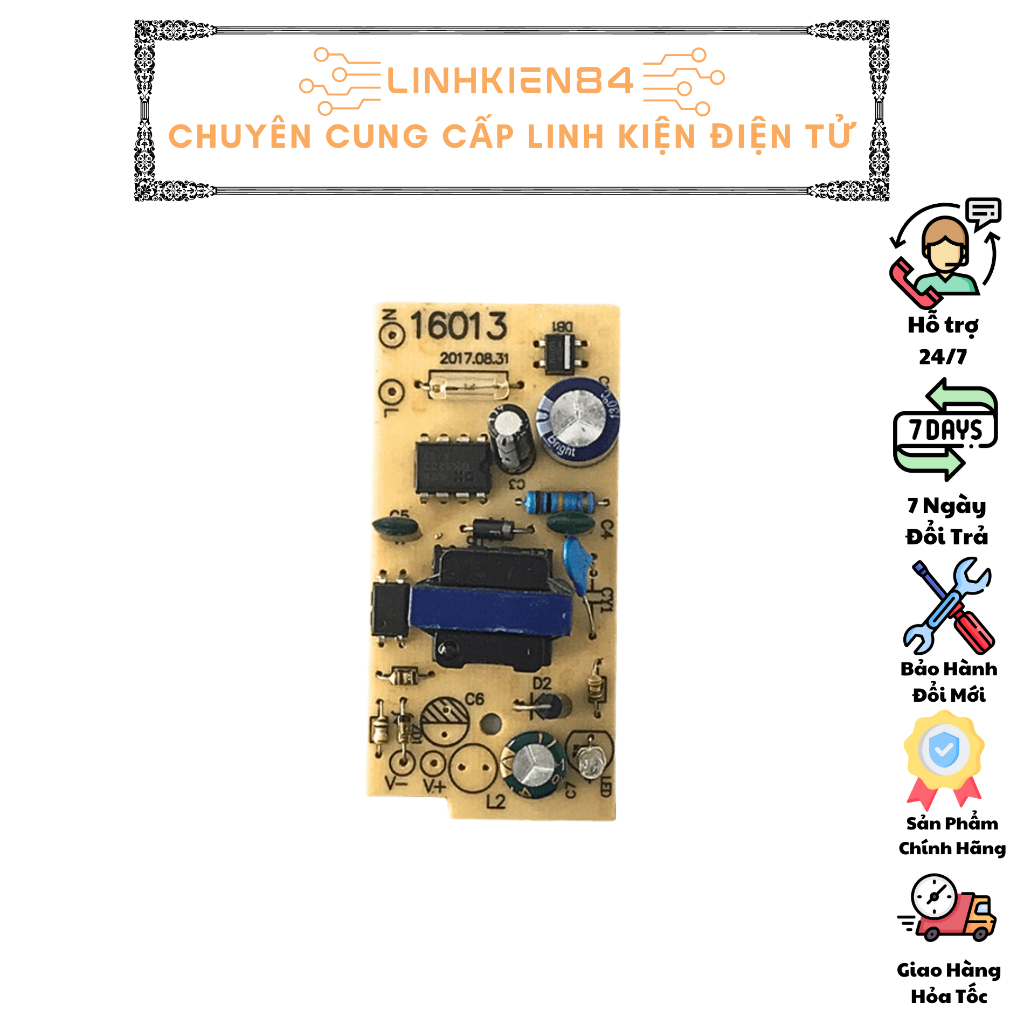 Nguồn Xung Không Vỏ 5V 12V 24V