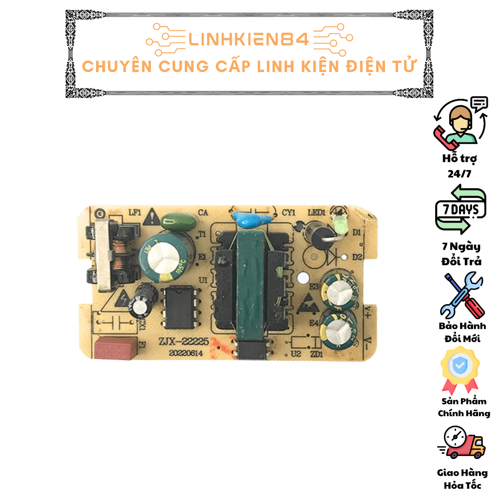 Nguồn Xung Không Vỏ 5V 12V 24V