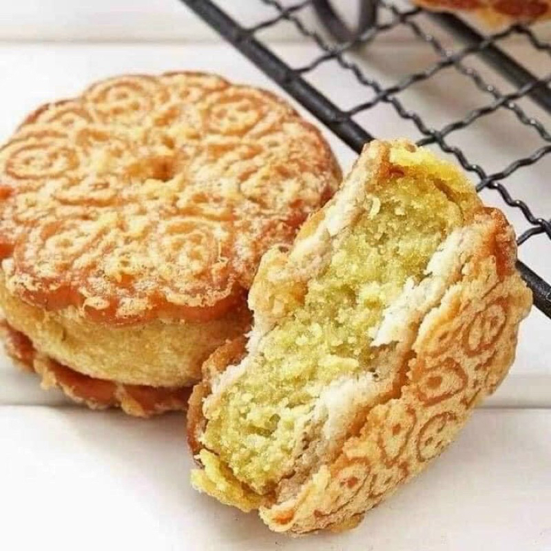 Bánh Hạt Dẻ Đậu Xanh Mật Ong Nướng Đài Loan 500g