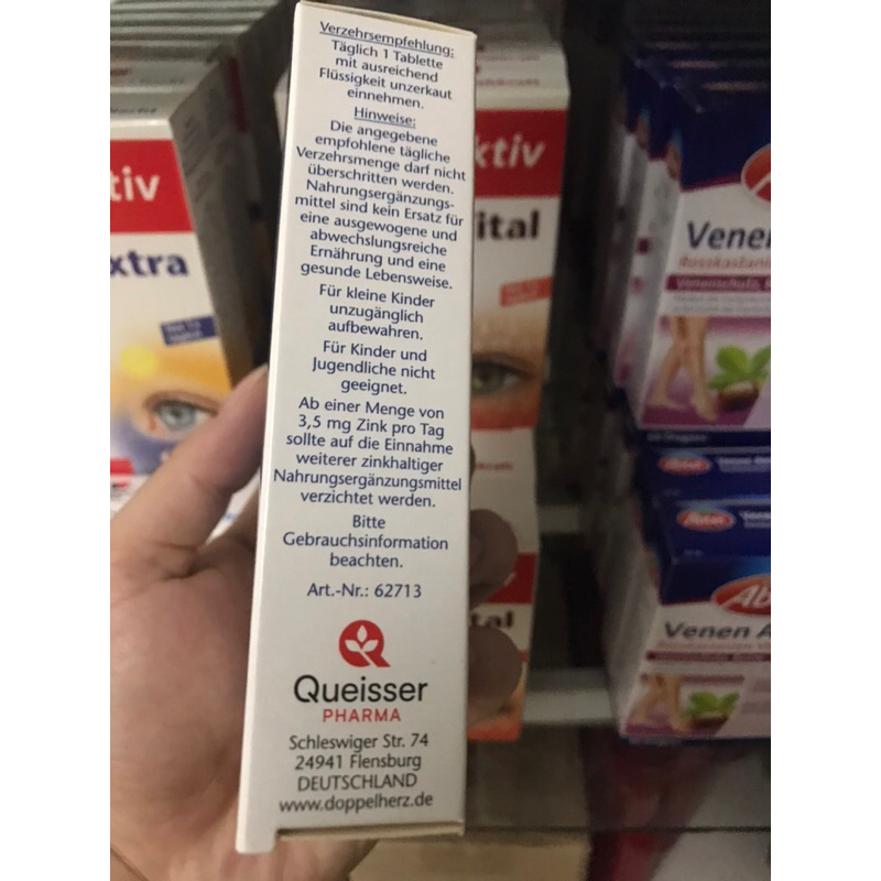 Viên uống đẹp tóc móng da Haut+ Haare Doppelherz, giúp làn da trẻ đẹp, tóc dày khỏe đẹp, móng tay sáng hồng