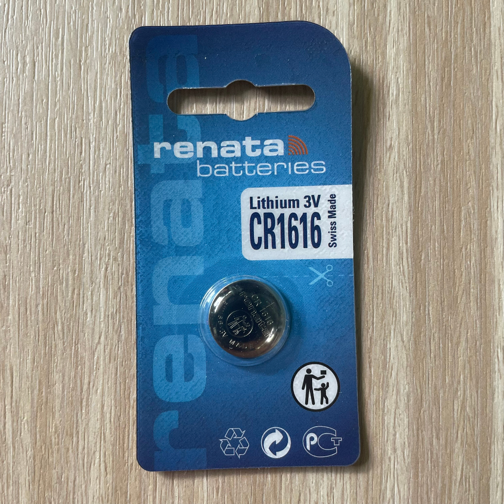 [ LOẠI TÔT] Pin nút Thụy Sỹ Renata CR1616 Lithium 3V Chính Hãng Vỉ 1 Viên CR1616 - Made In Swiss