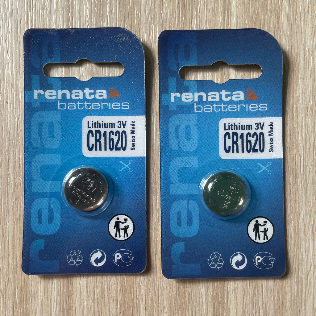 [ LOẠI TÔT] Pin nút Thụy Sỹ Renata CR1620 Lithium 3V Chính Hãng Vỉ 1 Viên CR1620 - Made In Swiss