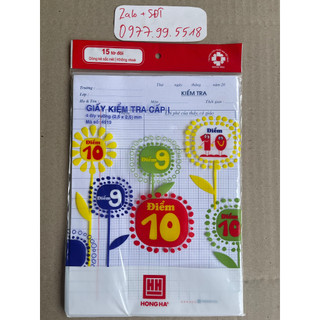 SET 10 Tập Kiểm Tra 4 Ôly Hồng Hà Điểm 10