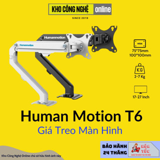Giá Treo / ARM màn hình Human Motion T6 / Thronmax MS25 chuẩn Vesa (Hàng Chính Hãng)