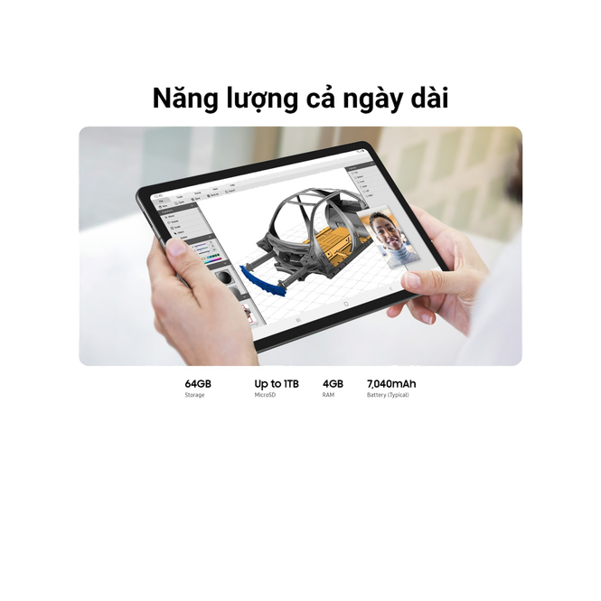 Máy Tính Bảng Samsung Galaxy Tab S6 Lite 2022  - Hàng Chính Hãng