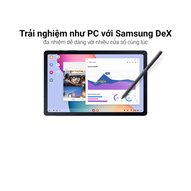 Máy Tính Bảng Samsung Galaxy Tab S6 Lite 2022  - Hàng Chính Hãng