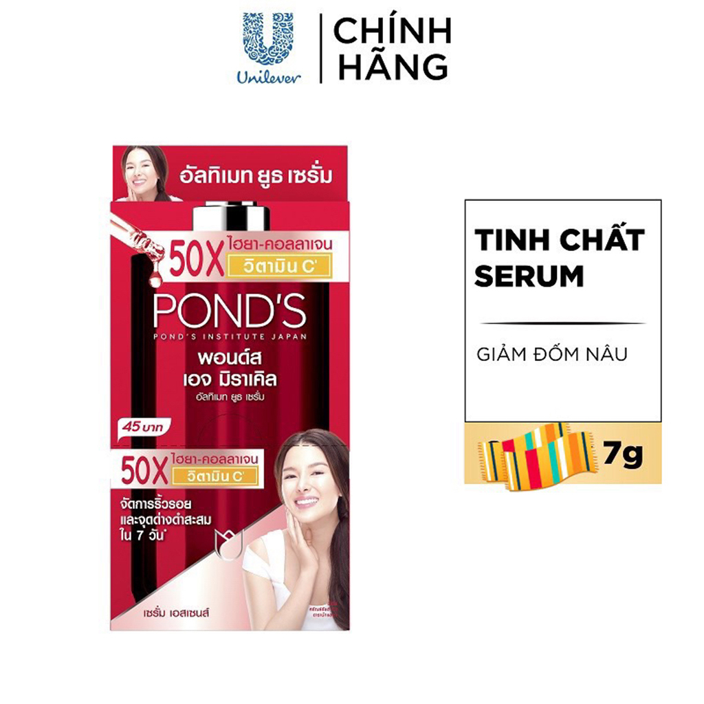 Tinh chất dưỡng ngăn ngừa lão hóa da Pond's Age Miracle 7g/ gói