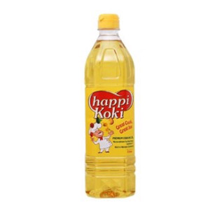 DẦU ĂN HAPPY KOKI CHAI 1L