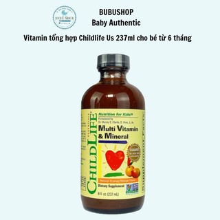 Vitamin tổng hợp và khoáng chất childlife 237ml