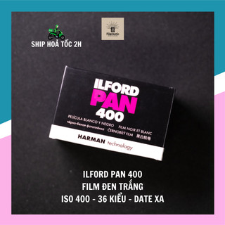 Film đen trắng ilford pan 400 36 kiểu - date xa 2028 - phim máy ảnh, film 35mm/135 indate