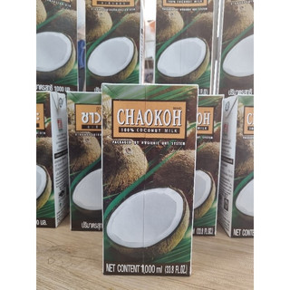 Nước Cốt Dừa CHAOKOH Thái Lan Hộp 1 lít