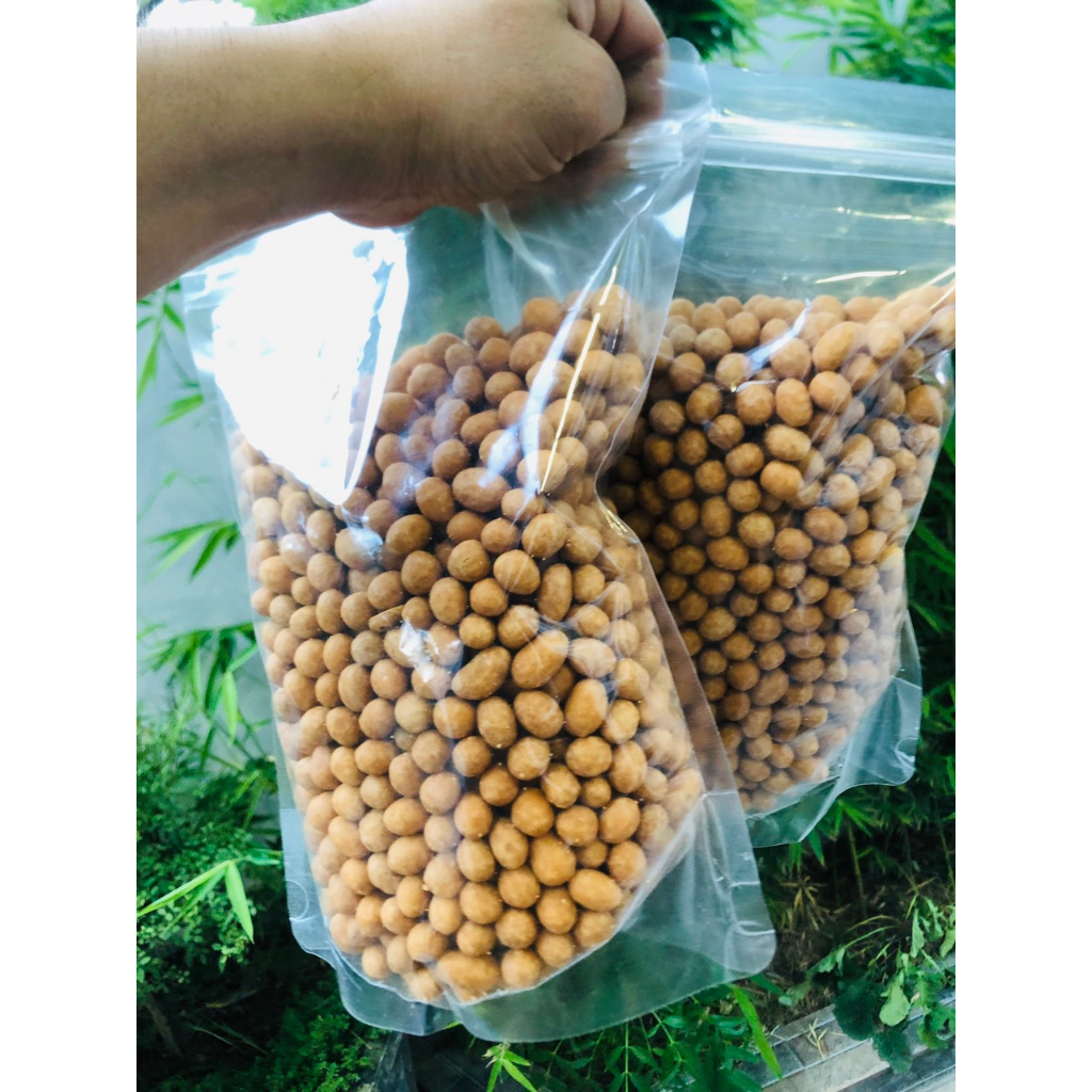 500Gr Đậu Phộng Da Cá Nước Cốt Dừa Thơm Ngon Giòn Tan - Đồ Ăn Vặt HULA FOOD