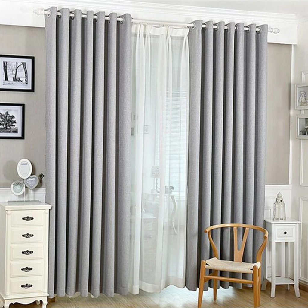 Rèm Vải Thô Siêu cản Nắng, Rèm Cửa Sổ, Rèm Trang Trí Cửa Siêu Đẹp