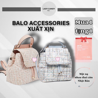 Balo mini vải dạ thời trang phong cách Hàn Quốc, balo Thời trang phối màu pastel cực xinh
