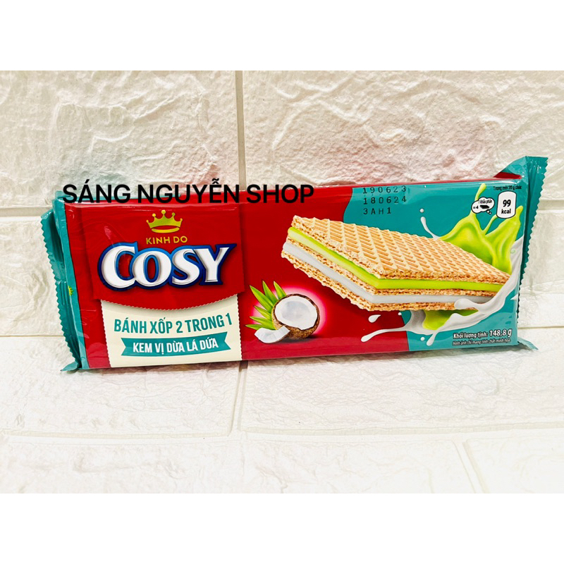 Bánh xốp kem Cosy gói 148,8g