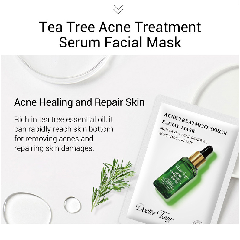 Mặt Nạ Giấy Doctor Tony Tinh Chất Serum Dưỡng Ẩm Làm Sáng Da Giảm Thâm Cung Cấp Vitamin Cho Da Nội Địa Trung