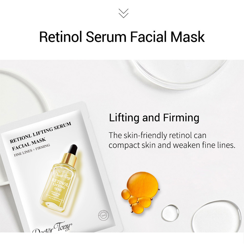 Mặt Nạ Giấy Doctor Tony Tinh Chất Serum Dưỡng Ẩm Làm Sáng Da Giảm Thâm Cung Cấp Vitamin Cho Da Nội Địa Trung