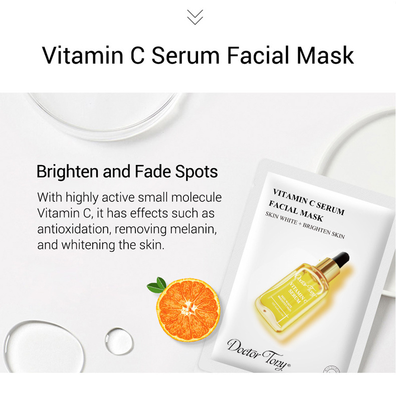 Mặt Nạ Giấy Doctor Tony Tinh Chất Serum Dưỡng Ẩm Làm Sáng Da Giảm Thâm Cung Cấp Vitamin Cho Da Nội Địa Trung
