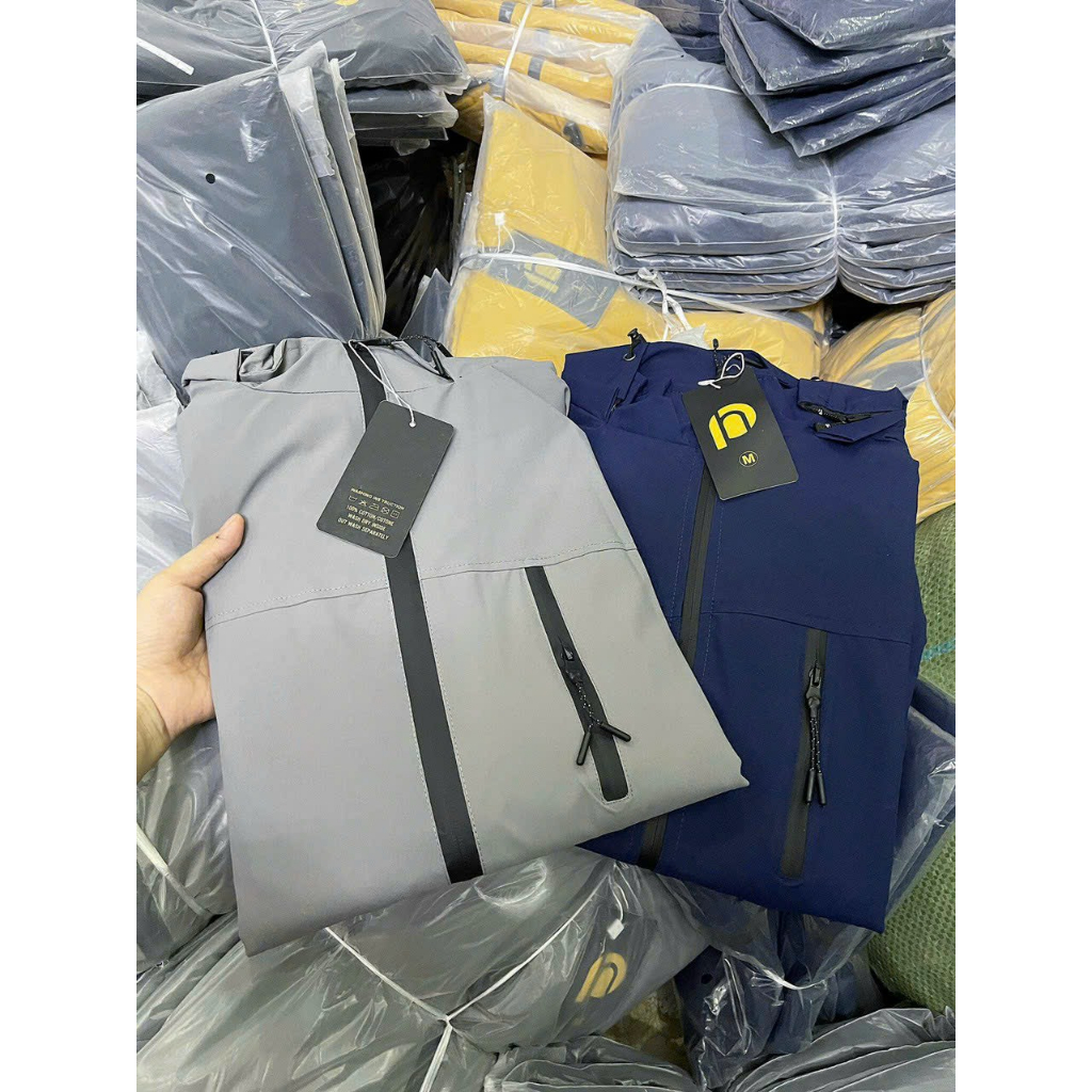 Áo Khoác Gió, Áo Khoác Gió 3 Khoá Nam Nữ,Vải Gió Tráng Bạc,Áo khoác gió 2 lớp dành cho nam nữ phong cách trẻ trung,