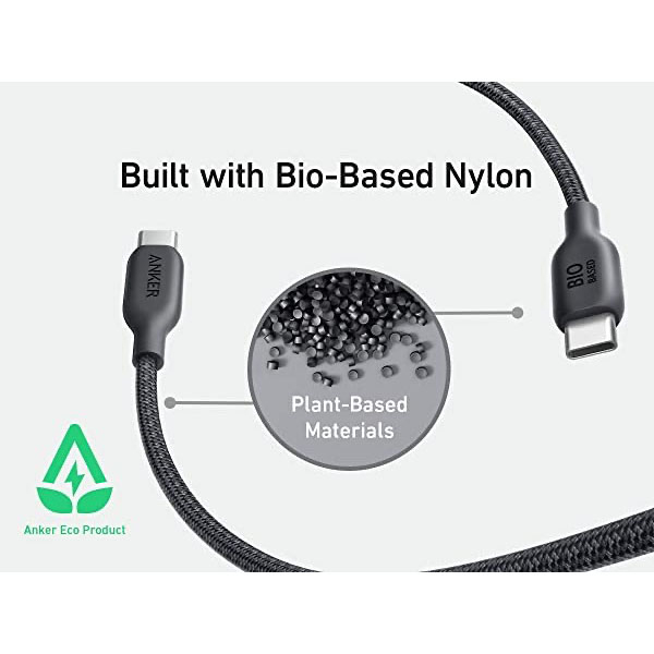 Dây cáp sạc nhanh Anker 544 240w Type C - Type C Bio - Based Nylon sạc siêu nhanh 25w 45w 60w 100w 140w 3astore