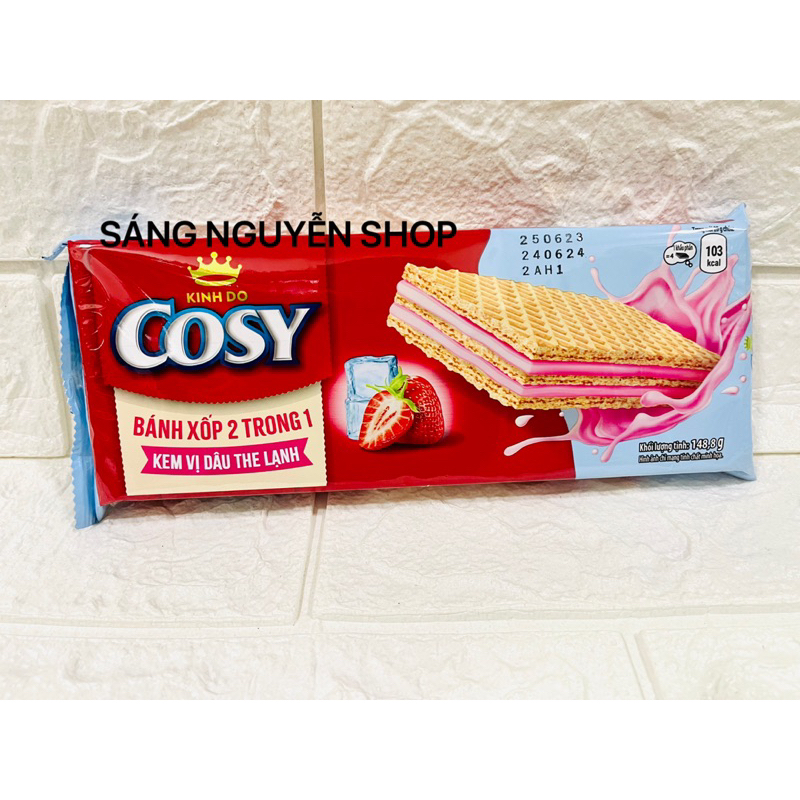 Bánh xốp kem Cosy gói 148,8g