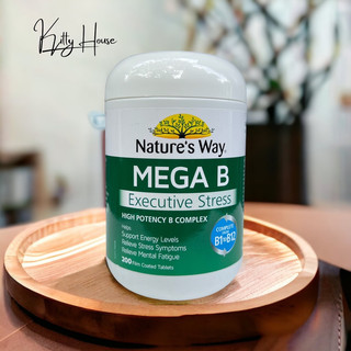 NATURE'S WAY MEGA B EXECUTIVE STRESS LỌ 200 VIÊN CHÍNH HÃNG