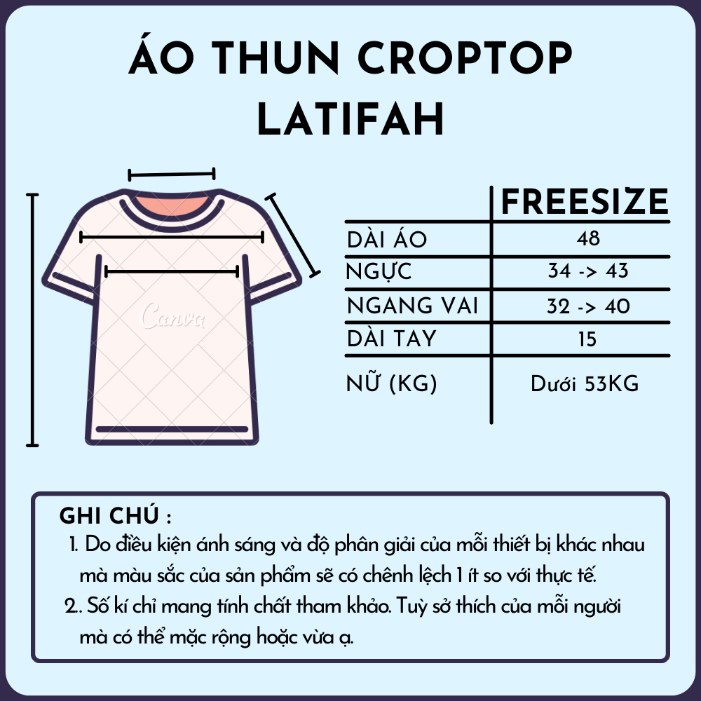 Áo thun croptop cổ POLO tay lỡ Latifah TRƠN AT030 thun co giãn 4 chiều