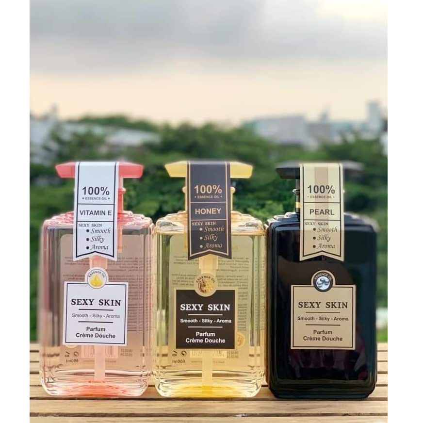 Sữa tắm hương nước hoa Sexy Skin Pháp hương quyến rũ, dịu ngọt