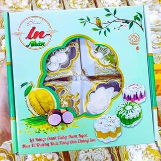 Bánh in hoa cốt dừa mix 3 vị