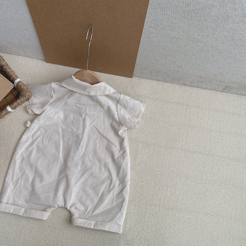 Bộ liền thân lửng 2 túi ngực cho bé trai Tiệm Su Kids