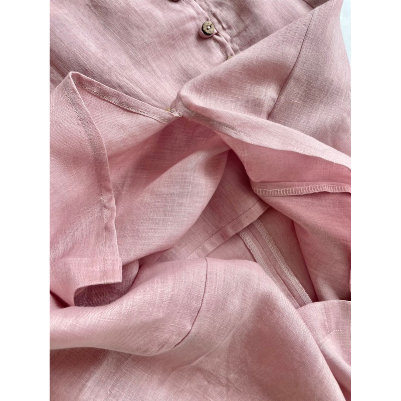 Chân váy linen tưng washed 2 lớp - Mé Hè