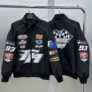 Áo khoác dù racing studio - áo khoác gió jacket 2 lớp unsiex nam nữ năng động , đi phượt cá tính - tp0034