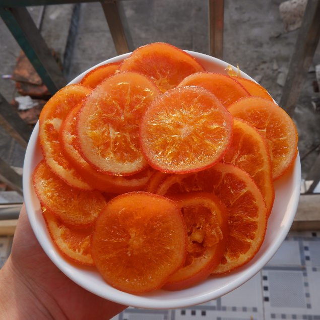 Cam sấy dẻo Phú An Healthy Foods túi 500g ăn vặt ăn kiêng tiện lợi tiêu chuẩn xuất khẩu