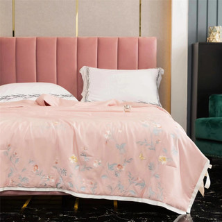 Chăn thêu tencel, chăn tencel 100% cao cấp
