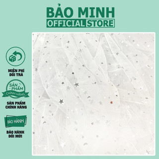 Lưới đính trăng sao chụp ảnh phụ kiện - Phông nền chụp ảnh nail