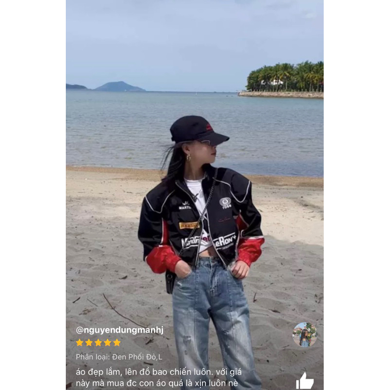 Áo Khoác Dù 2 Lớp Nam Nữ FORM CROPTOP Trẻ Trung Cá Tình TPP FASHION