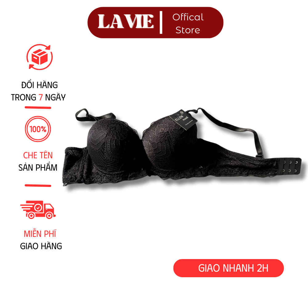 Áo ngực siêu nâng, quảng chéo độn 4cm chống tụt, tạo khe nâng đẩy tự nhiên mã A12