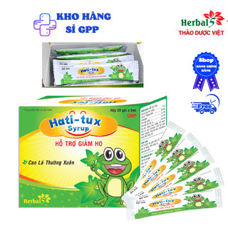 Hati-tux syrup hộp 20 gói x 5ml