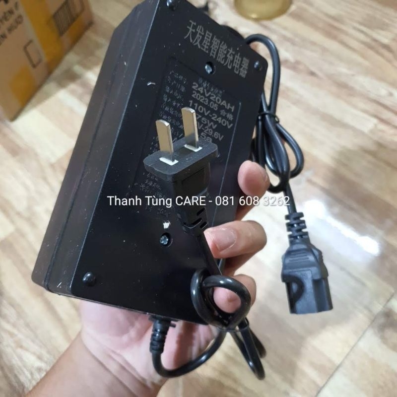 Sạc 24V-20Ah cho ắc quy xe trẻ em | Sạc pin cho ắc quy chì 24V